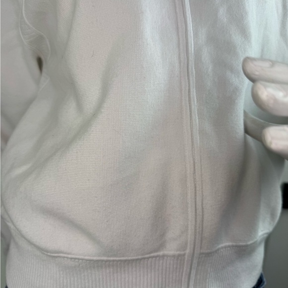 Athleta Advantage Sweater Bright White.  C10 - Picture 9 of 13